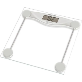 Sencor Pese Personne SBS 113SL - Balance de salle de bain avec surface en verre trempé 6 mm, capacité 150 kg, écran LCD large, mise en marche automatique Precio: 33.936. SKU: B13SP9YLC6