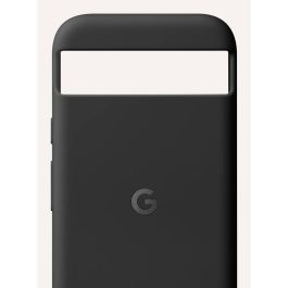 Google - Hintere Abdeckung fr Mobiltelefon - Polykarbonat-Schale, Silikon - Obsidian - fr Pixel 8a