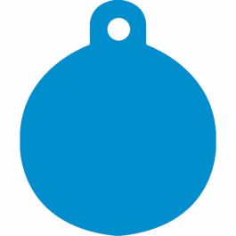 Plaque d'identification Imarc Circle Bleu