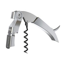 Sacacorchos Acero Inoxidable y Teflón Titan Premium Koala 13,5x12x3 cm (6 Unidades)