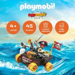 Playmobil 71720 Kart de pirate Funstars, 45 pièces, à partir de 4 ans