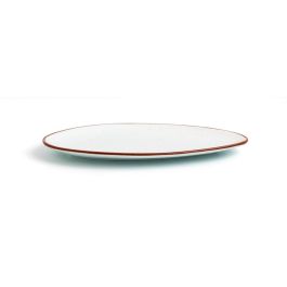 Plato Triangular Porcelana Terra Ariane 21 cm