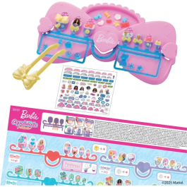 Aquabeads Coffret Manucure Barbie - 40 Ongles Décoratifs Autocollants à l'Eau - Jeu Créatif Enfant Dès 4 Ans