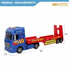 Camion Autotransporteur Speed & Go 55 x 17 x 12 cm (2 Unités)