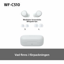 Oreillette Bluetooth Sony WF-C510 Blanc