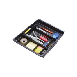 Organiseur de Tiroirs Exacompta DRAWINSERT 24,6 x 29,8 x 3,6 cm Plastique Noir (6 Unités)