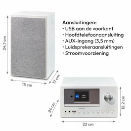 Mini Hifi Medion Minicadena Hi-Fi