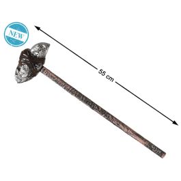 Accessoire Marteau Préhistorique 55 cm Tête Argentée et Manche Texturisé pour Déguisement Costume Cavernicole Precio: 3.972. SKU: B1A4TGREDC