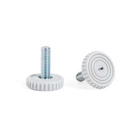 HERRAJES ALK Pied Nivelant Rugo Ø30 M8X24 Plastique Gris Precio: 3.9500004. SKU: B13NPB83FX