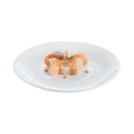 Plato Postre Opal Pampille Blanco Luminarc 19 cm