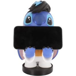 Exquisite Gaming Cable Guys - Figurine Support Disney Stitch Version Elvis - Support universel pour smartphone, manettes (Xbox, PS5, Switch) et accessoires - 20 cm