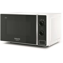 Micro-ondes posable - HOTPOINT - MWHA101W - Blanc - 700 W - 20 L - 45,2 x 36,5 x 26,2 cm