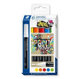 Ensemble de Marqueurs Staedtler Lumocolor 349 6 Pièces Multicouleur Precio: 24.8900004. SKU: B1K3FARZMF