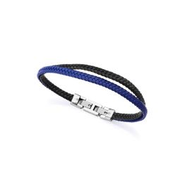 Bracelet Homme Viceroy 15168P01013 Argent 925 Bleu Noir