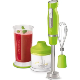 Sencor SHB 4461GR-EUE3 Mixeur plongeant, 1000 W, 6 lames, accessoires : bécher 700 ml, hachoir 500 ml et fouet, Garantie 6 ans Precio: 69.144. SKU: B19TVZXSRM