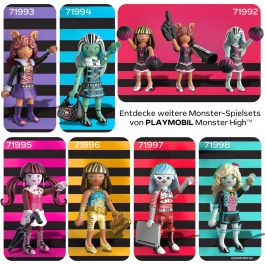 Playmobil 71992 Monster High La Brigada del Miedo Jouet pour enfants dès 4 ans