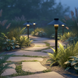 Balise LED Extérieure Oldenburg 54 cm 7W 3000K Noir