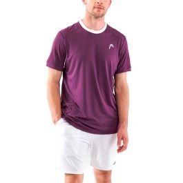 Maillot de Corps de Sport à Manches Coupe Head Slice Violet Tennis