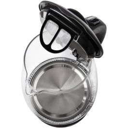 Sencor SWK-1785BK Bouilloire électrique 1.7 L 2200 W, Noir avec arrêt automatique, protection surchauffe, filtre anti-calcaire et socle 360°