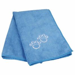 Serviette en Microfibre Trixie Bleu 50 × 60 cm