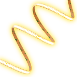 Bande LED COB Auto-Rectifiée 220VAC 10W/m IP65 - 50 Mètres Blanc Naturel 4000K avec Adhésif 3M