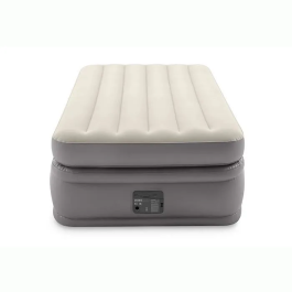 INTEX Matelas Gonflable PRIME COMFORT FIBER TECH 99x191 cm - Fermeté Réglable - 51 cm - Électrique - 1 Personne
