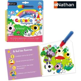 Coloréo magique - Licornes - Jeu créatif - NATHAN - Des 3 ans
