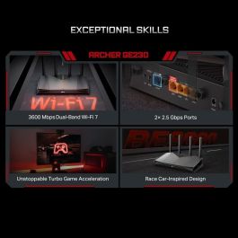 Router TP-Link Archer GE230 USB USB 2.0 RJ45 Ethernet LAN