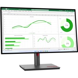 68,6cm/27" (2560x1440) Lenovo ThinkVision P27q-30 16:9 QHD IPS 4ms 60Hz HDMI DP Pivot Black