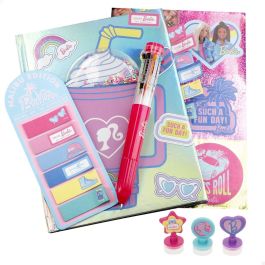 Agenda avec accessoires Barbie 15 x 1 x 20 cm Multicouleur