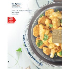 Sauteuse - Tous feux dont induction - ARTHUR MARTIN - AM9910 - Revetement céramique - Ø 24 cm - Couvercle et panier inox - Taupe