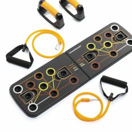 Pack Planche de Pompes Push-Up et Set de Bandes de Résistance avec Accessoires et Guide d´Entraînement InnovaGoods