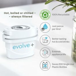 Distributeur d'eau Aqua Optima STAUR001 Noir Plastique