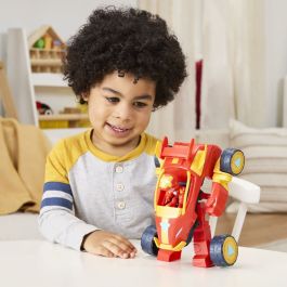 Hasbro Armure Mécanique Iron Man et Véhicule 2 en 1 Marvel Iron Man et ses Amis HASG14745P0, Jouet pour Enfants à partir de 3 ans