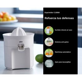 Centrifugeuse électrique Braun CJ 3050 60 W Blanc