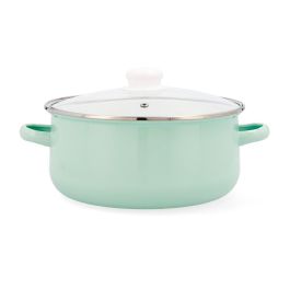 Cacerola Acero Esmaltado Cocco Quid 24 cm (6 Unidades)