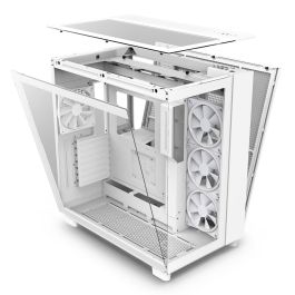 Nzxt Boîtier PC H9 Elite RGB Verre Trempé Blanc