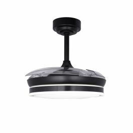 Ventilateur de Plafond CristalRecord 85-065-46-180 Noir 45 W Ø 92 cm