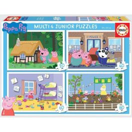 Set de 4 Puzzles Peppa Pig 80 Pièces