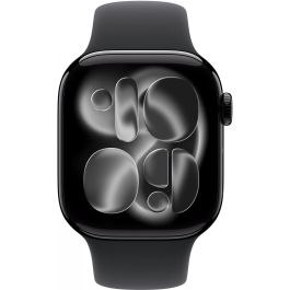 Apple S11 Montre connectée Aluminium Cellular 42mm Diamantschwarz (Sportarmband schwarz) S/M
