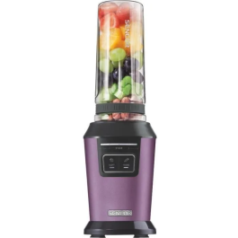 Sencor SBL 7173VT - Machine à smoothie 800W, 2 programmes (SOFT/HARD), 6 lames inox, bouteille 0,6L Tritan sans BPA, couvercle sous vide