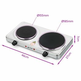 Plaque de cuisson Grunkel EHP218INOX 2500 W