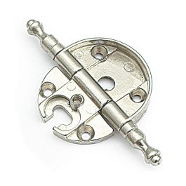 HERRAJES ALK Charnières Vitra avec Finition Nickel Réglable