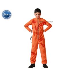 Déguisement Prisonnier Enfant Orange avec Éclaboussures de Sang 7-9 Ans, Costume Halloween Réaliste Polyester Garçon Precio: 20.736. SKU: B17A8EDCX8