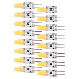 Pack 16 Ampoules LED G4 3W 270Lm 6000K 12V AC/DC 40.000H [CA-G4-3W-12-CW-PK16-AP]