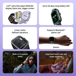 Montre intelligente Xiaomi Redmi Watch 5 Pourpre Twilight