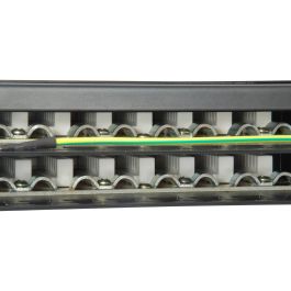 Equip Patchpanel 48x RJ45 Cat6 19" FTP 1HE ISO/IEC schwarz