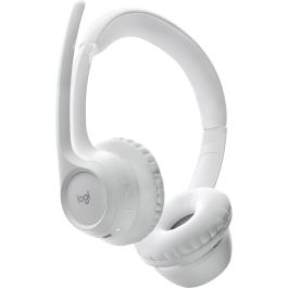 Casques avec Microphone Logitech 981-001417 Blanc