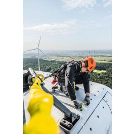 Casque de protection industrielle - ABUS - SPECTOR - Orange