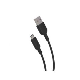 Câble Micro USB Muvit MCUSC0014 Noir 1,2 m